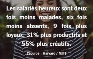 Benefice salaries heureux